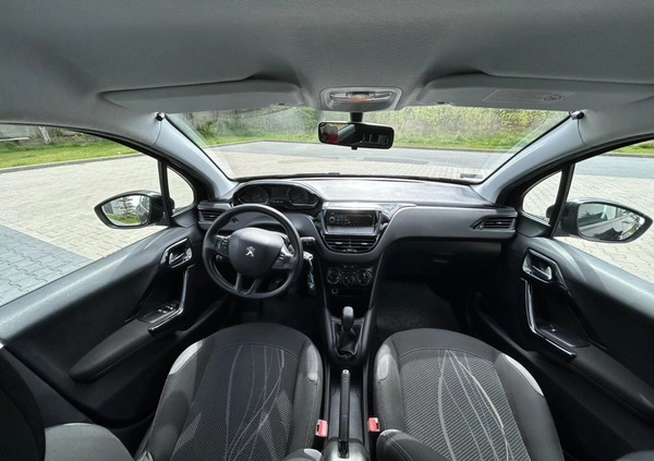 Peugeot 208 cena 23900 przebieg: 82794, rok produkcji 2012 z Warszawa małe 92